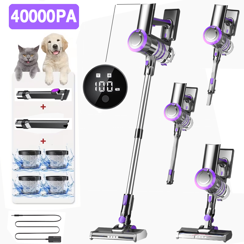 Home Improvement Supplies - 40Kpa Vacuum Cleaner for Home -