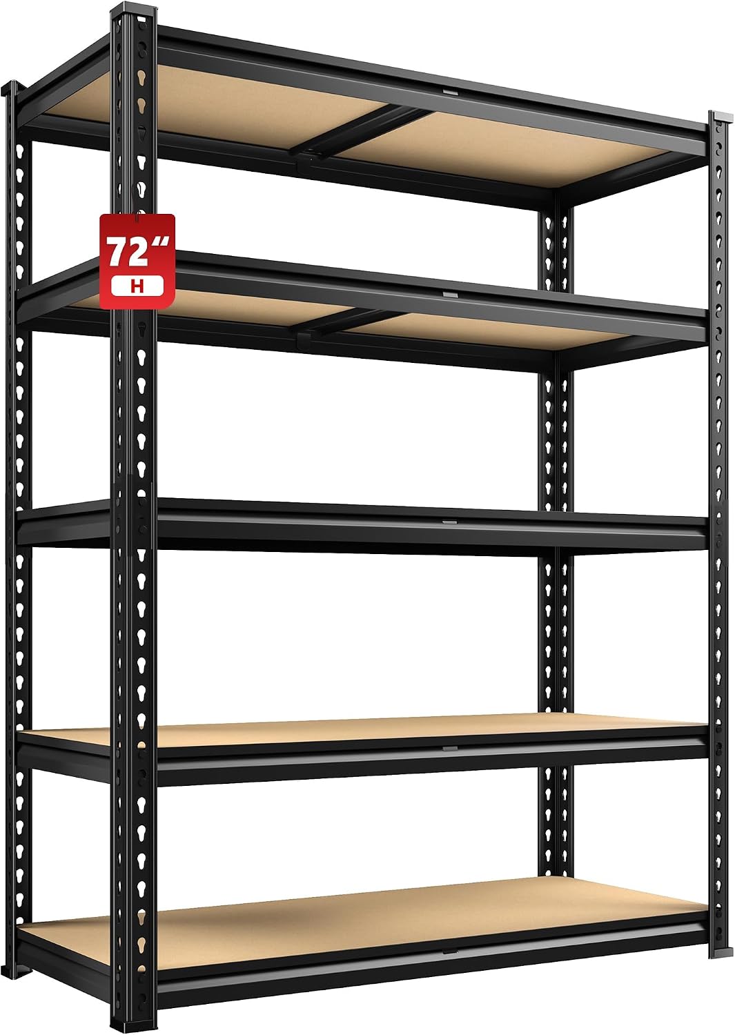 Home Improvement Outlet Stores - REIBII 2400LBS Storage Shelves 5 Tier