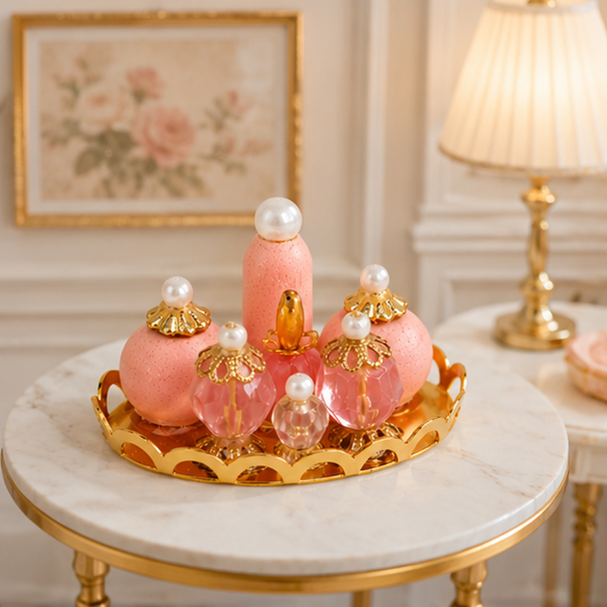 Home Improvement Diy - 1:12 Dollhouse Miniature Perfume Bottle Set