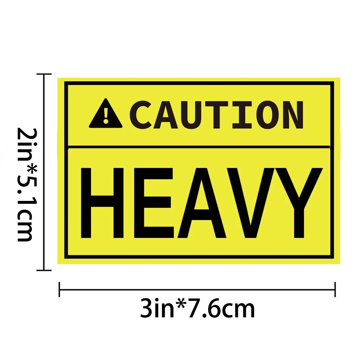 200Pcs 2*3in Heavy Cargo Warni - Home Improvement Outlet Stores 리뷰 및 가격