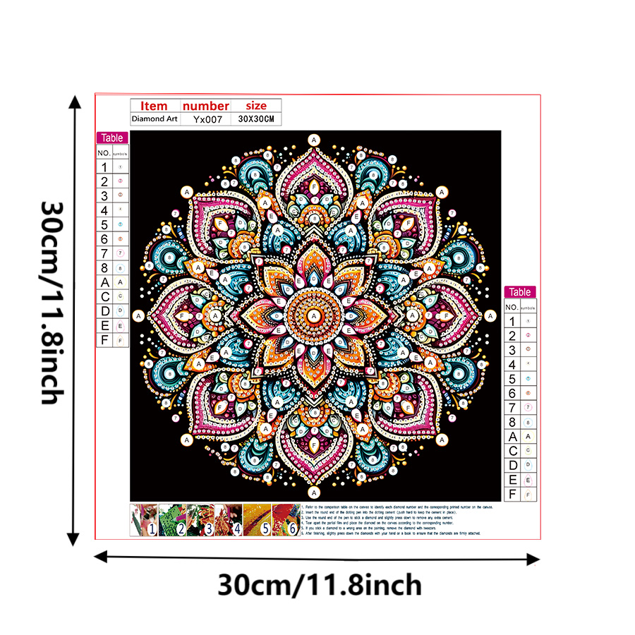 5D DIY Diamond Painting Flower - Home Improvement Diy 리뷰 및 가격