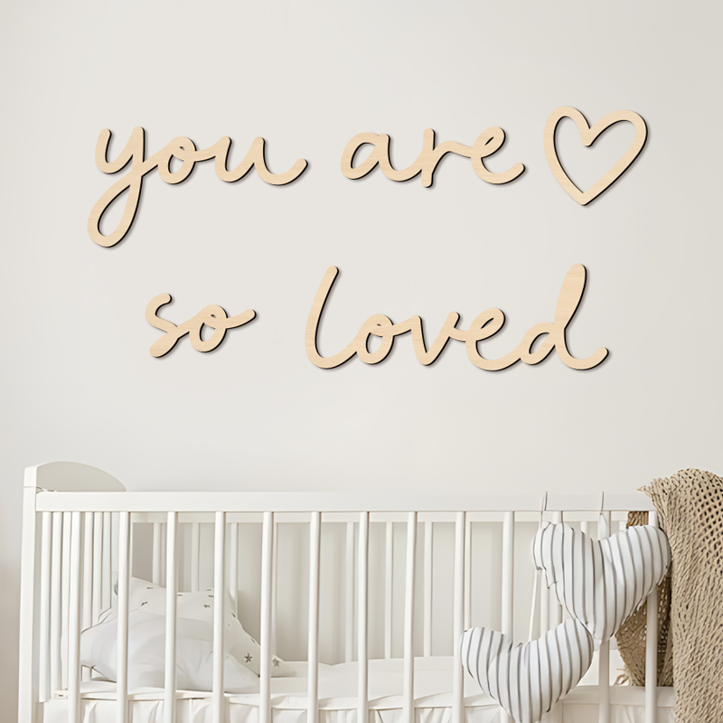 Charming 'You Are So Loved' Wo - Home Improvement Quotes 리뷰 및 가격