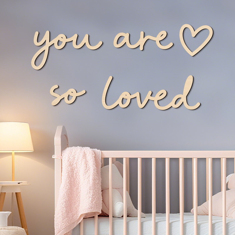Charming 'You Are So Loved' Wo - Home Improvement Quotes 리뷰 및 가격