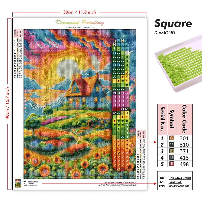 Animal Cat Moon Diamond Painti - Home Improvement Diy 리뷰 및 가격