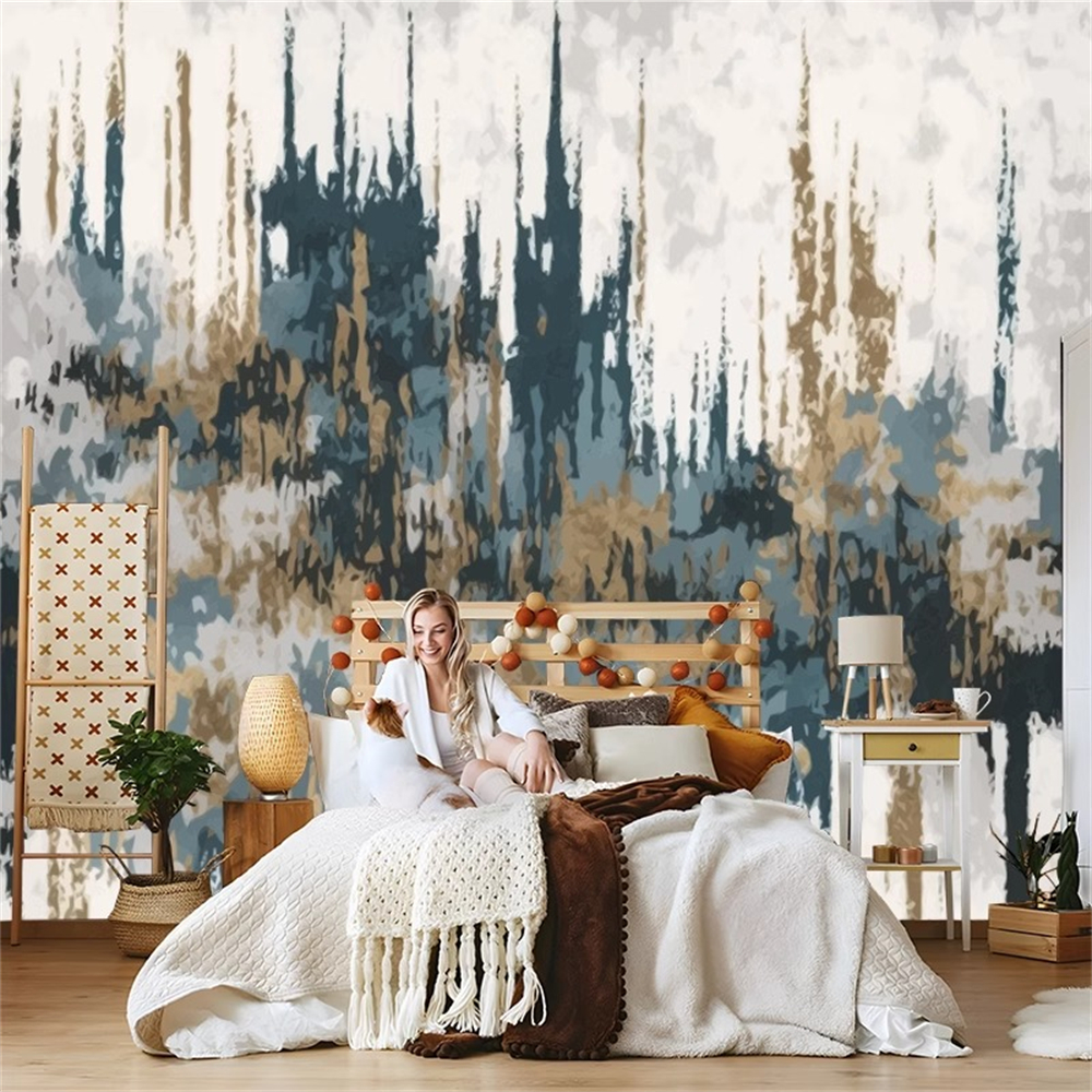 custom landscape Misty Wallpap - Home Improvement Background 리뷰 및 가격