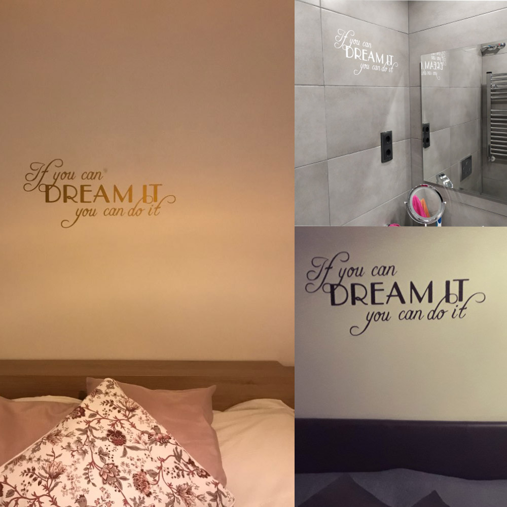 Large Quotes Motivating Dream  - Home Improvement Quotes 리뷰 및 가격