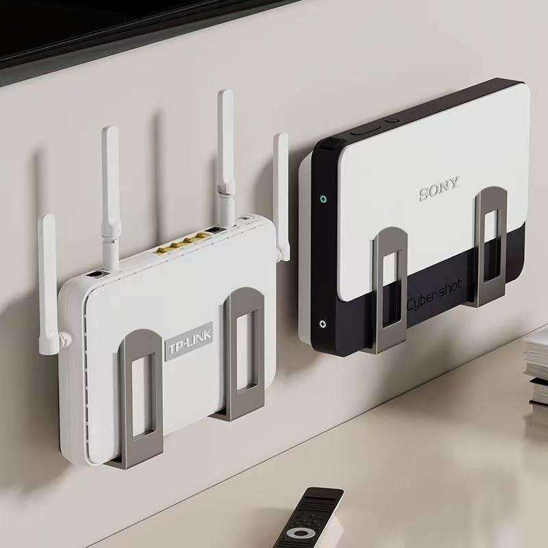 2Pcs Wall-Mounted Router Stora - Home Improvement Supplies 리뷰 및 가격