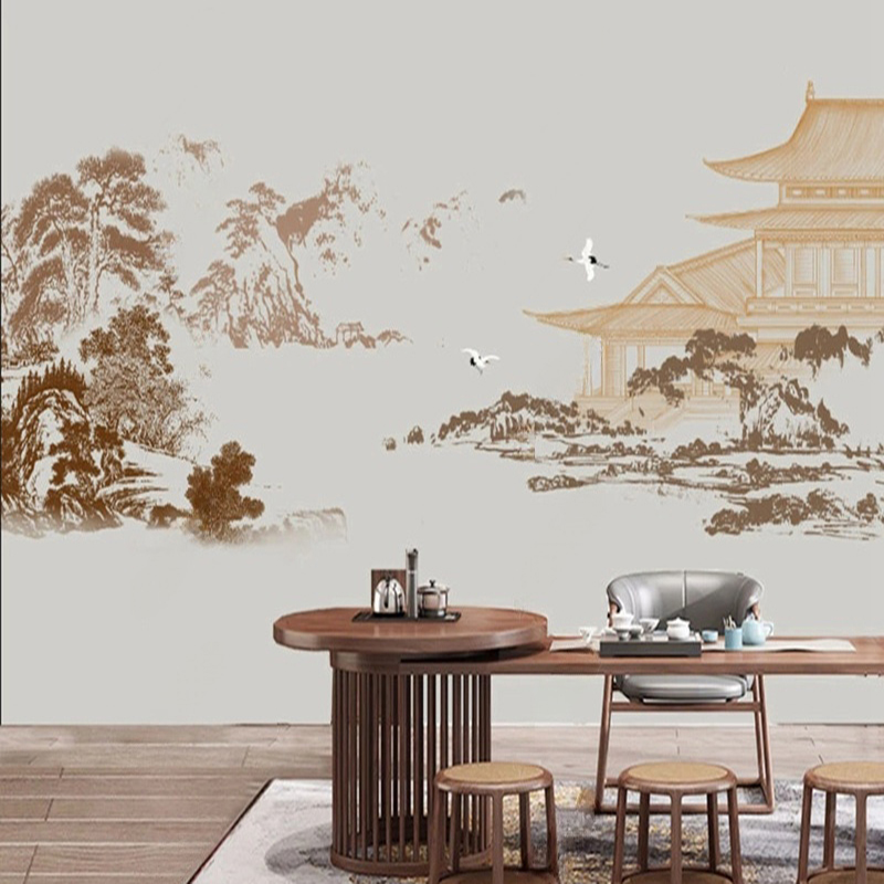 Custom Chinese Abstract Ink La - Home Improvement Background 리뷰 및 가격