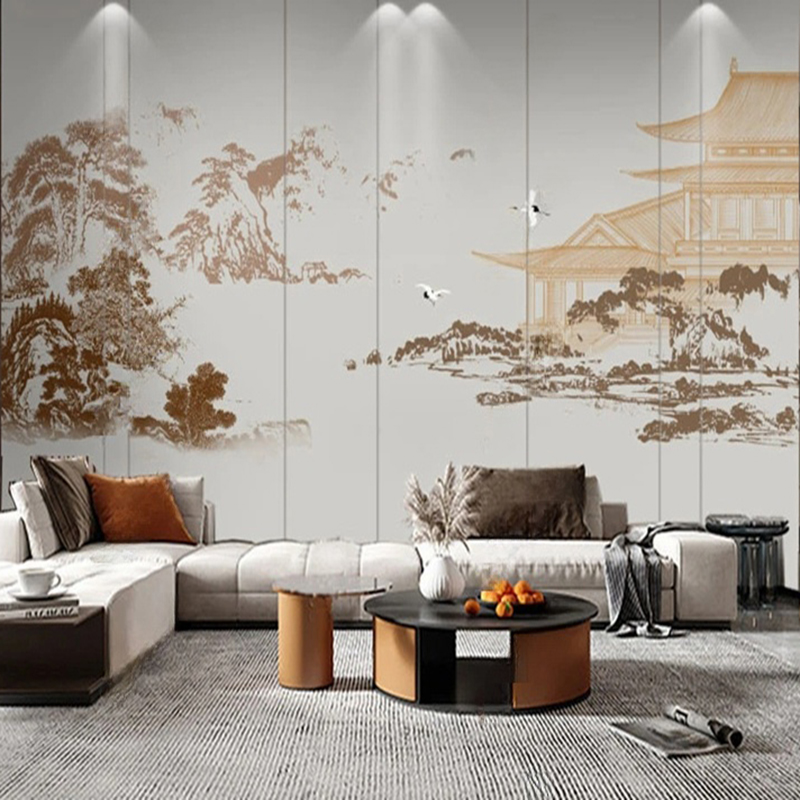 Custom Chinese Abstract Ink La - Home Improvement Background 리뷰 및 가격