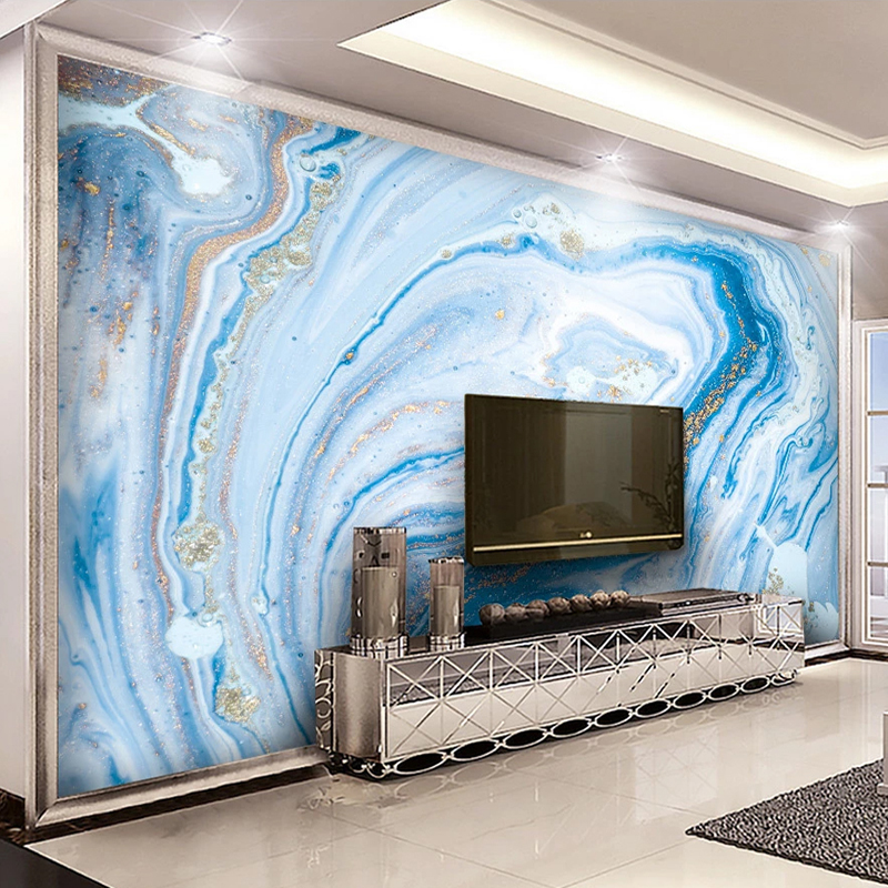 Custom Large Murals Blue Marbl - Home Improvement Background 리뷰 및 가격
