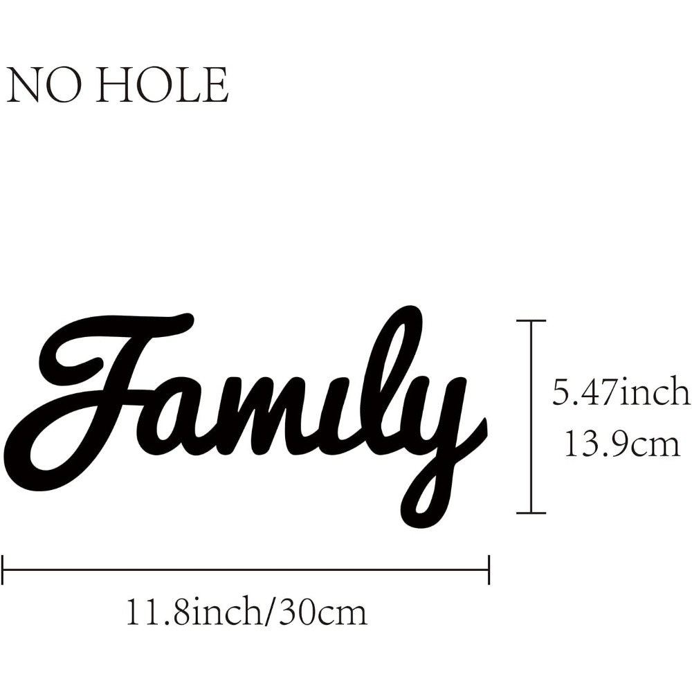 Wood Family Sign Wall Decor Ar - Home Improvement Quotes 리뷰 및 가격