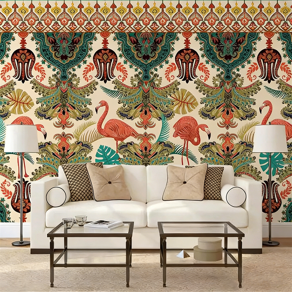 custom flamingo wallpapers for - Home Improvement Background 리뷰 및 가격