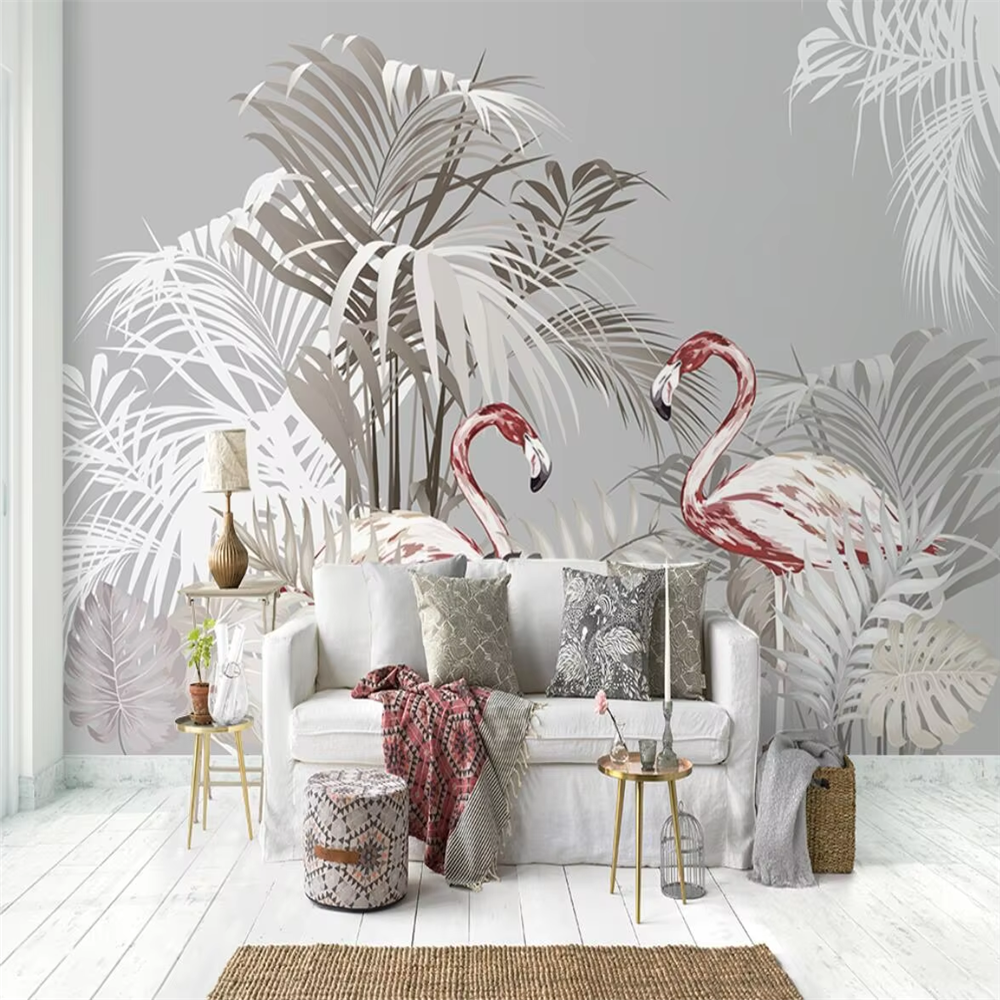 custom flamingo wallpapers for - Home Improvement Background 리뷰 및 가격