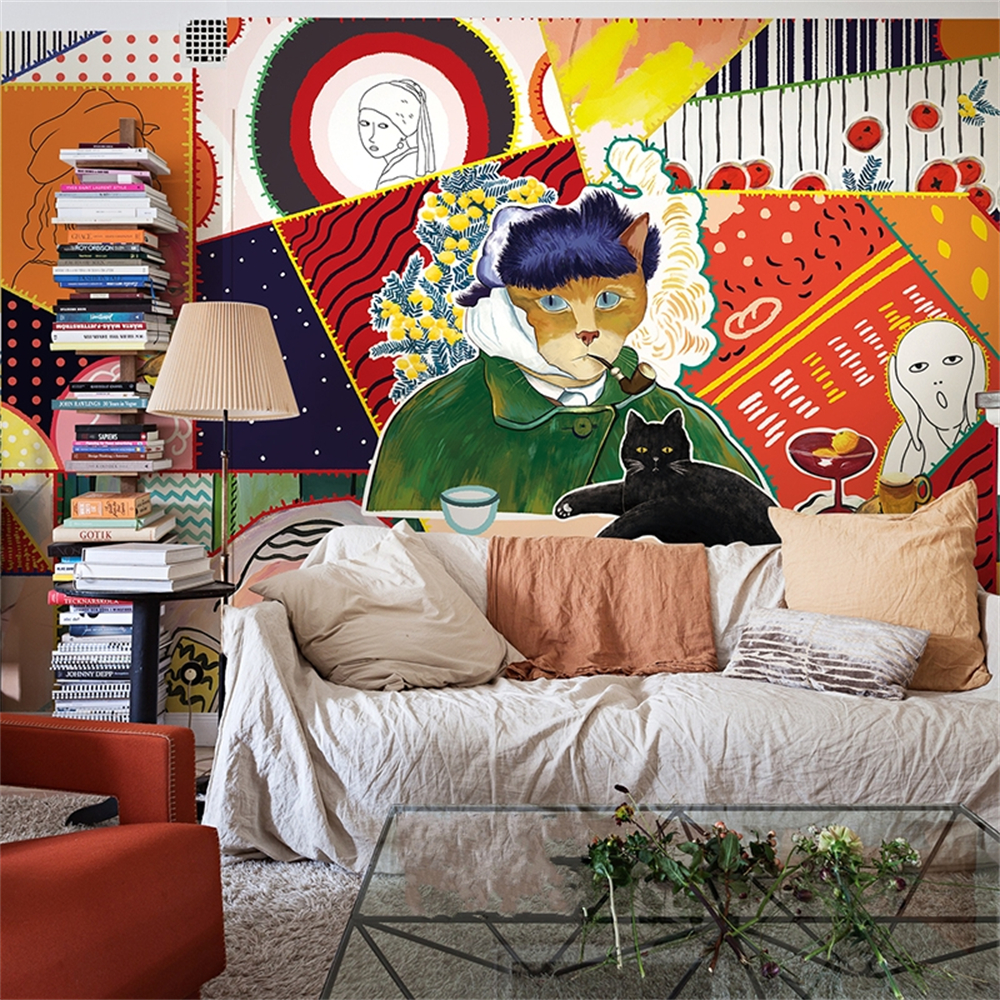 Custom Vintage oil painting Ab - Home Improvement Background 리뷰 및 가격