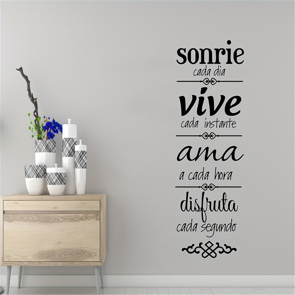 1pc Spanish Quotes Phrase Wall - Home Improvement Quotes 리뷰 및 가격