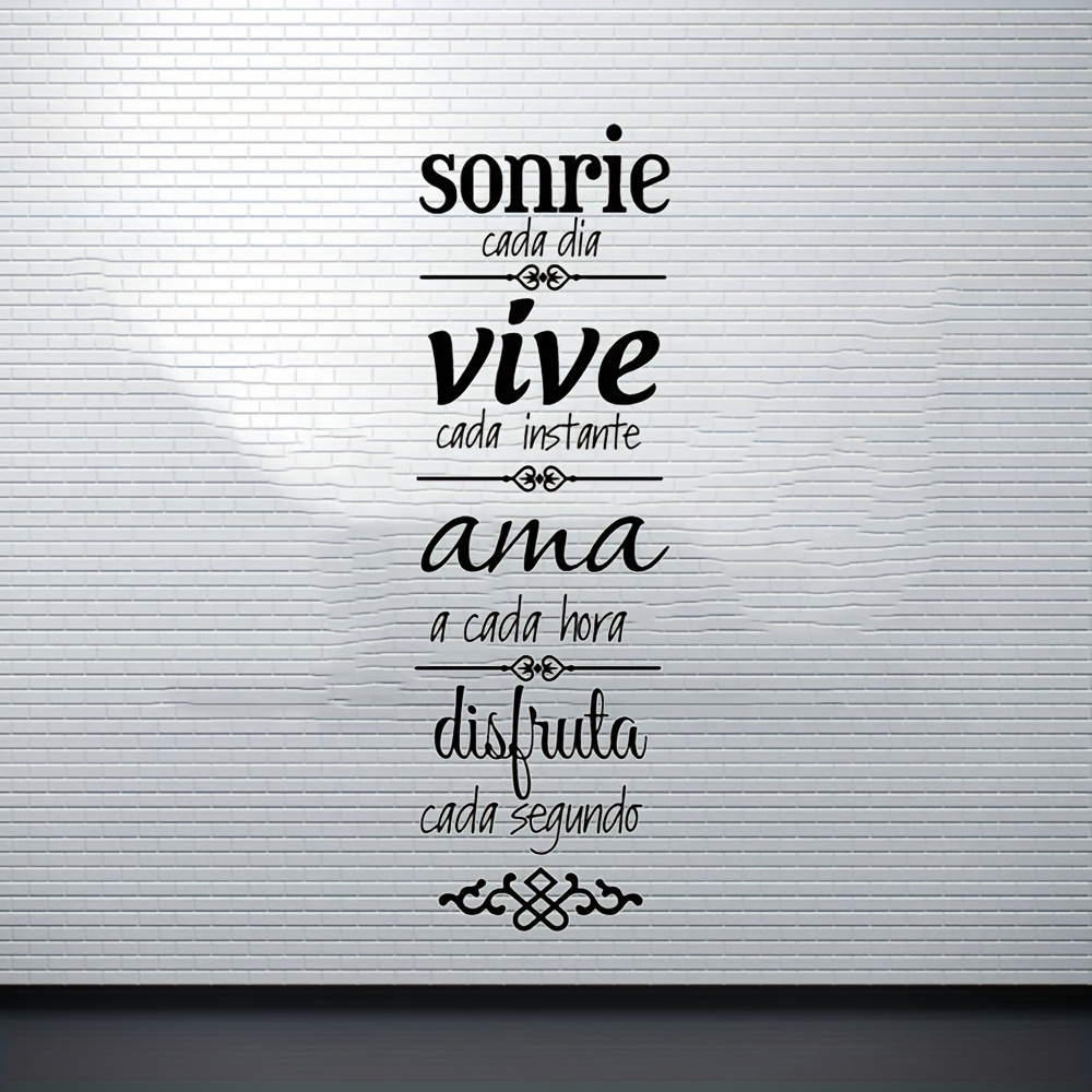 1pc Spanish Quotes Phrase Wall - Home Improvement Quotes 리뷰 및 가격