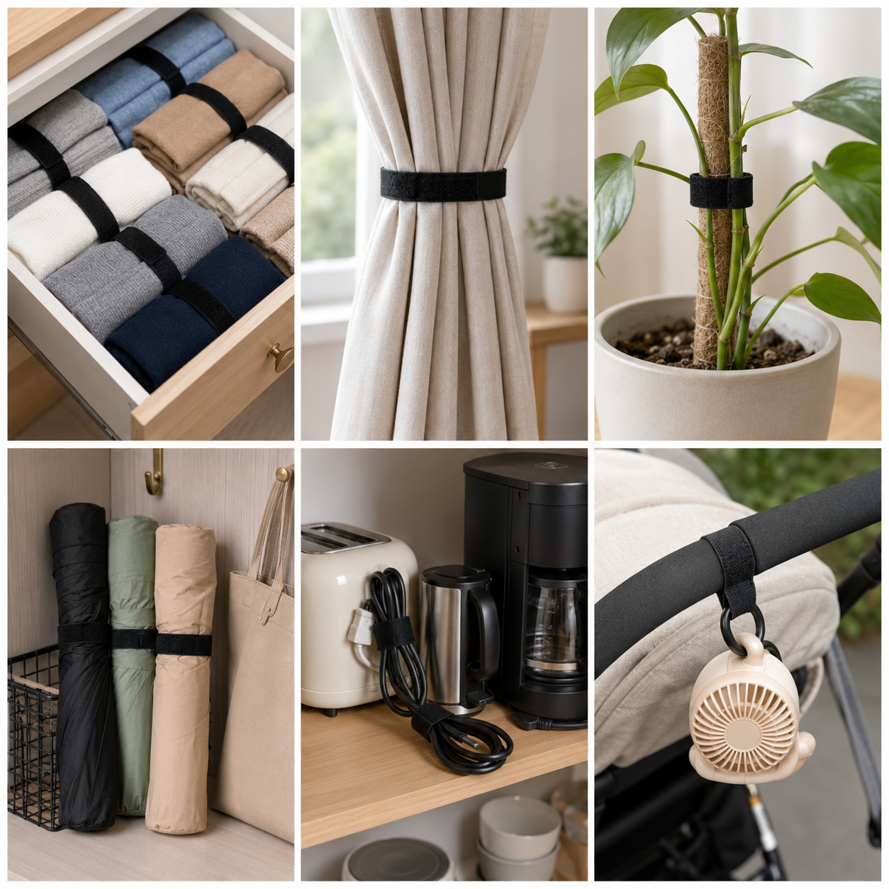 Velcros Straps Reusable Organi - Home Improvement Outlet Stores 리뷰 및 가격