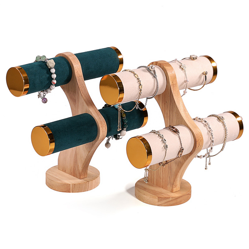 2-Tier Curved Wood Bracelet Ho - Home Improvement Outlet Stores 리뷰 및 가격