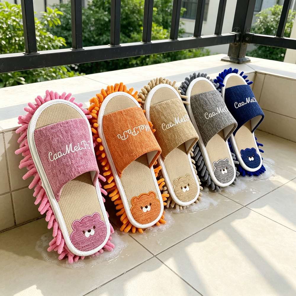 1 Pair Microfiber Cleaning Mop - Home Improvement Supplies 리뷰 및 가격