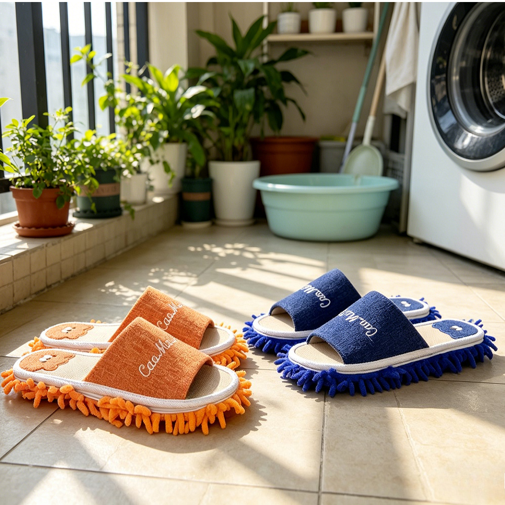 1 Pair Microfiber Cleaning Mop - Home Improvement Supplies 리뷰 및 가격