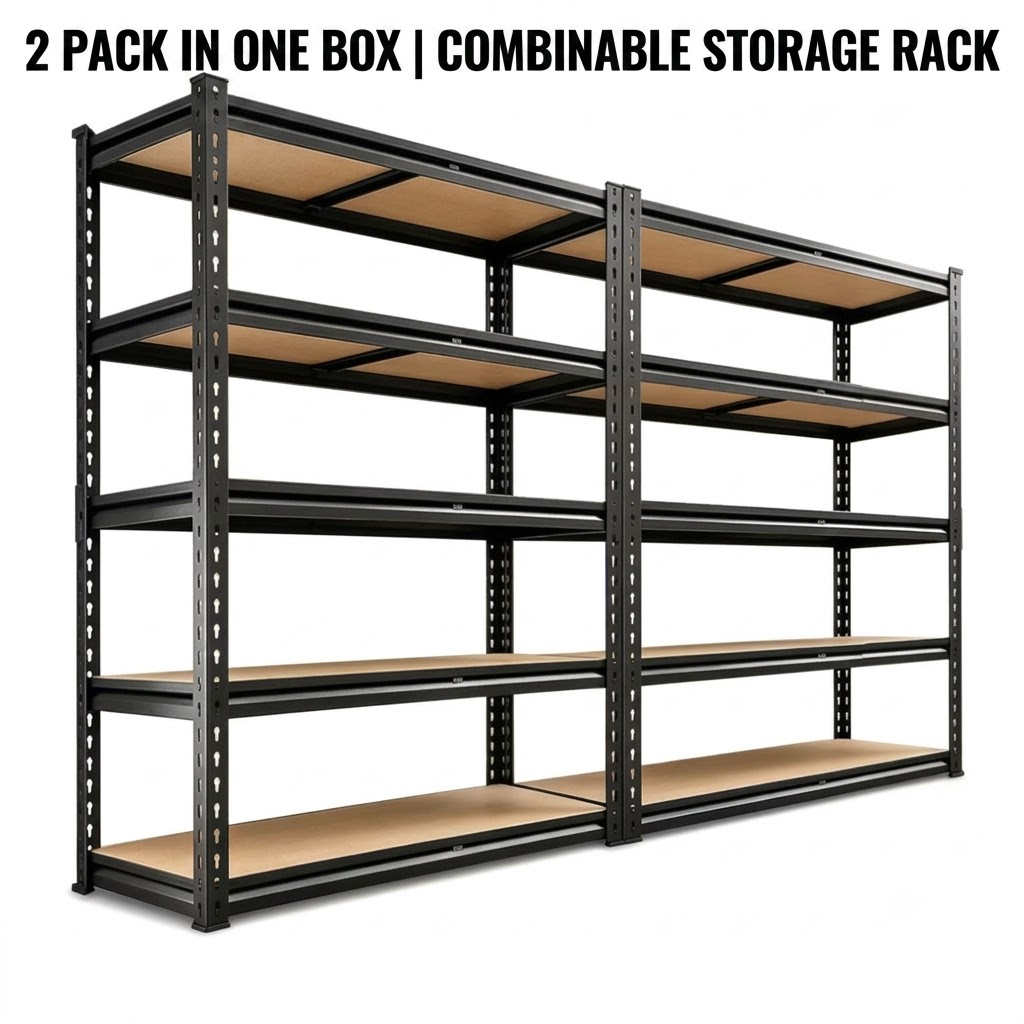 2 Pack Heavy Duty 5 Tier Stora - Home Improvement Outlet Stores 리뷰 및 가격