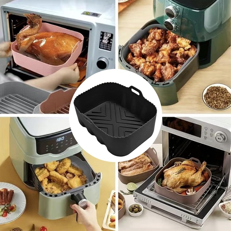 Reusable Silicone Air Fryer Li - Home Improvement Supplies 리뷰 및 가격